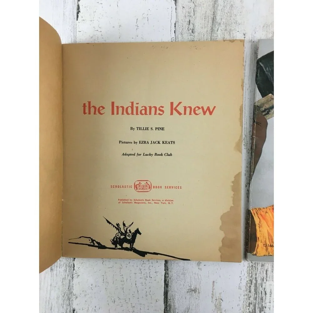Lot The Indians Knew John Henry Vtg Scholastic Ezra Jack Keats